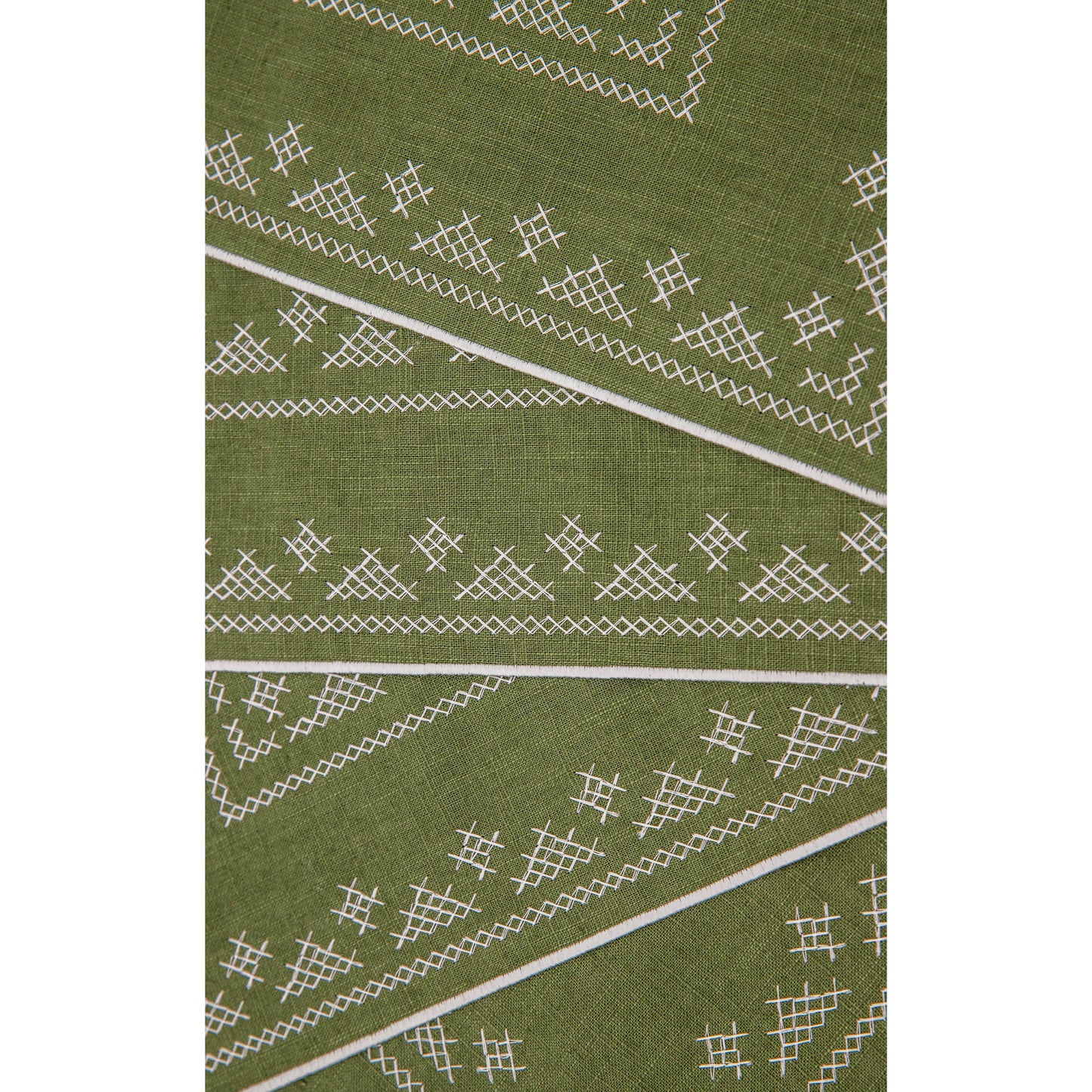 Pedralbes Placemats in Olive – Set of 4