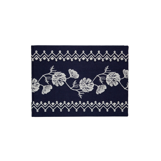 Cosmo Navy Stripe Guest Book