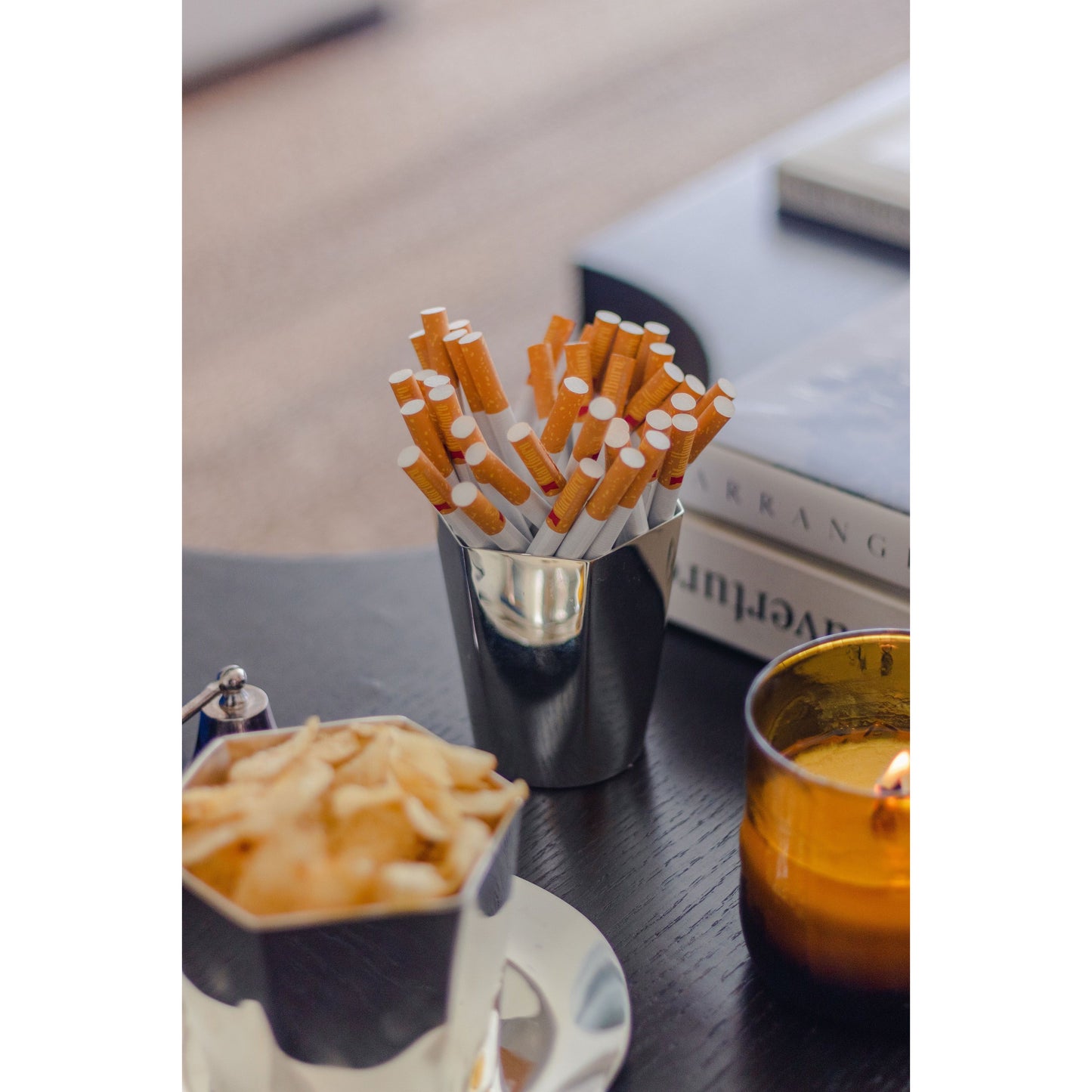 Hexagon Silver-Plated Small Tumbler