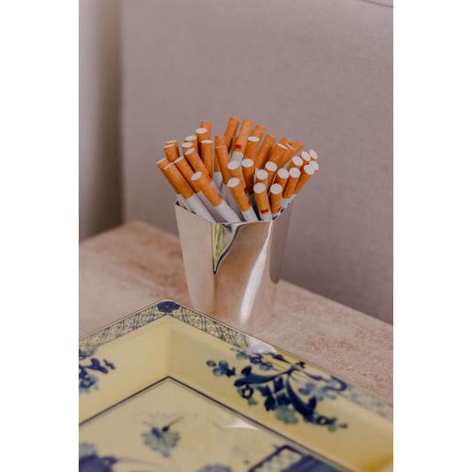 Hexagon Silver-Plated Small Tumbler