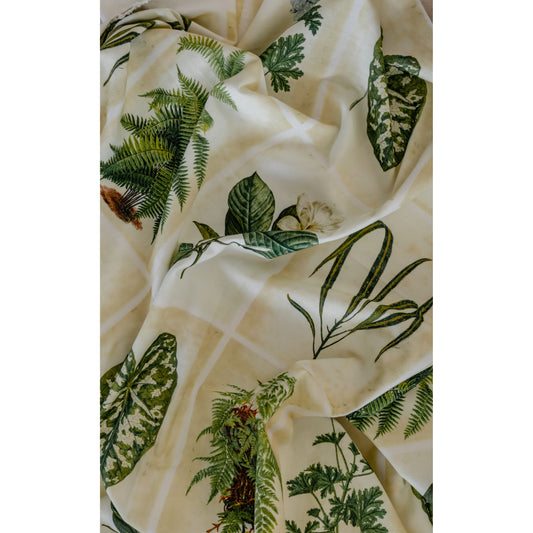 Botanical Print Rectangular Tablecloth