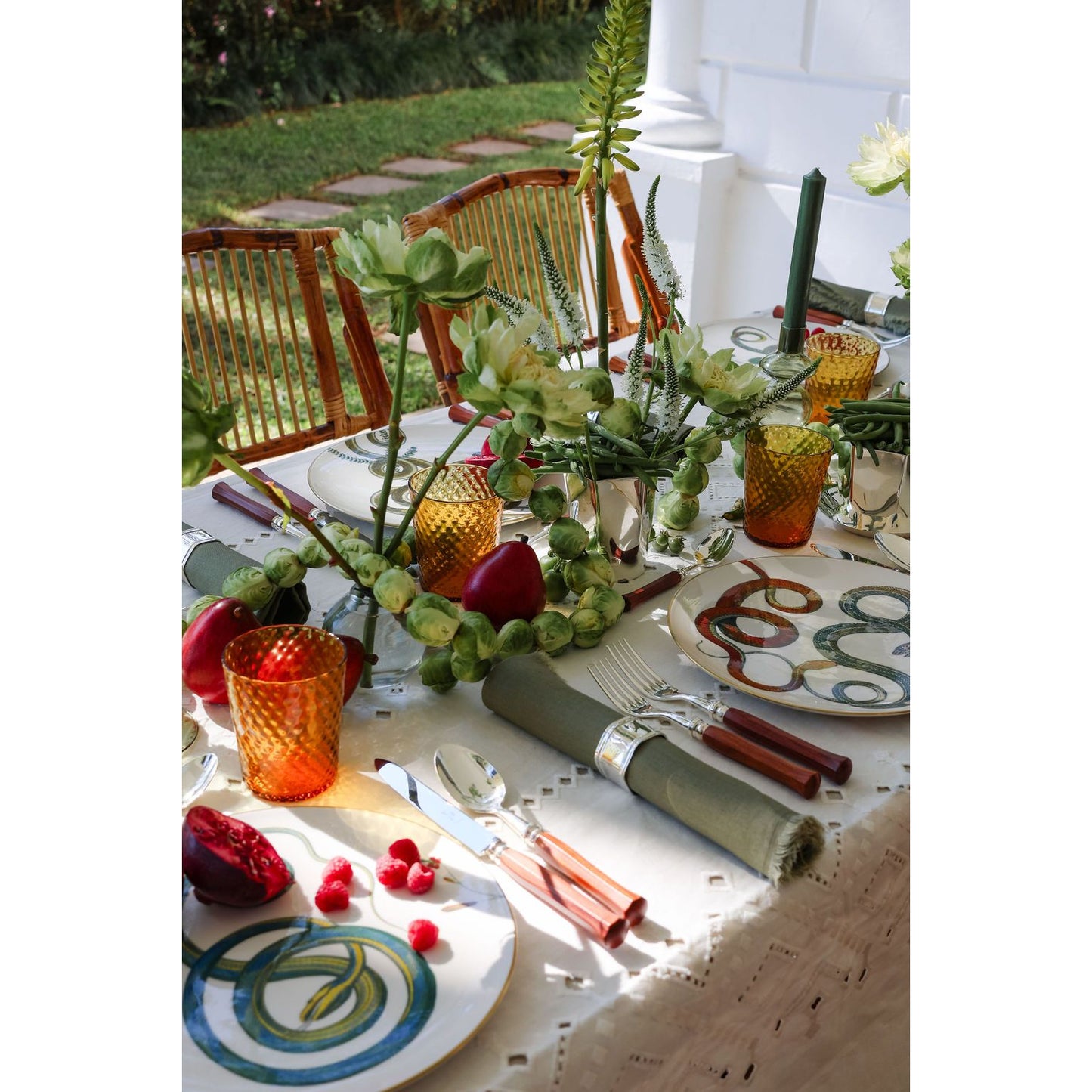 Hexagon Napkin Rings