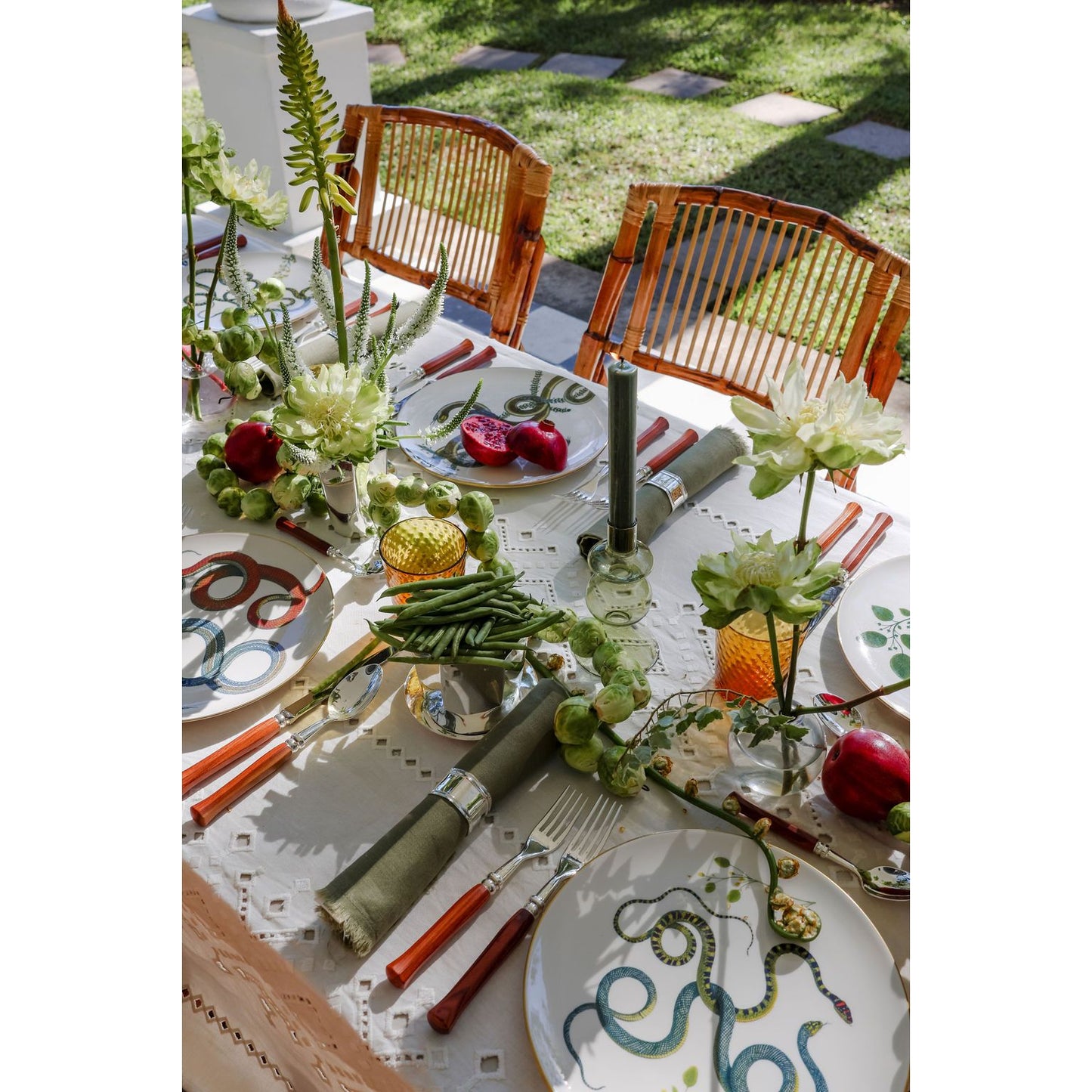 Hexagon Napkin Rings