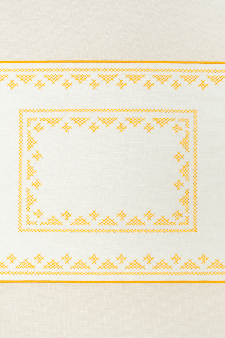 Pedralbes Placemat in Marigold
