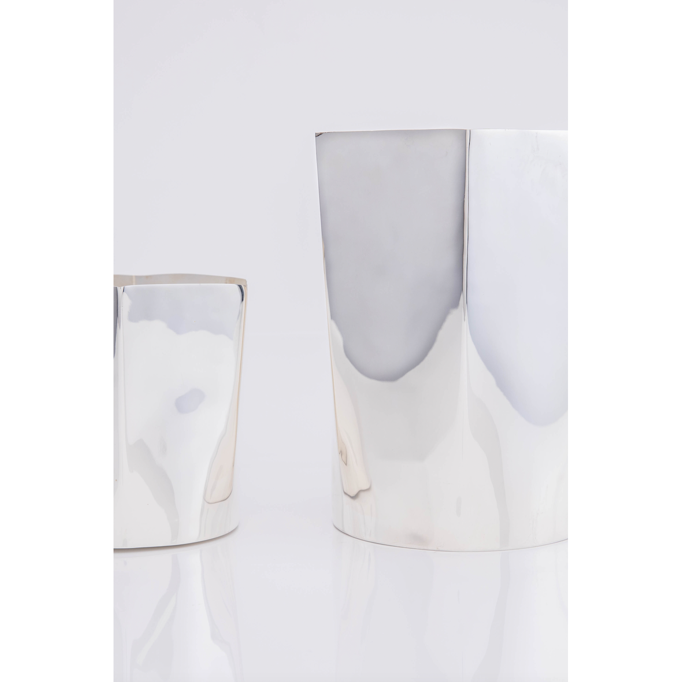 Hexagon Silver-Plated Ice Bucket