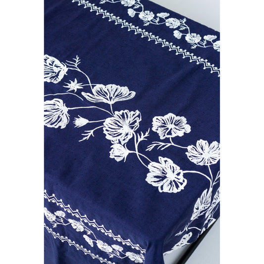 Cosmo Navy Rectangular Tablecloth