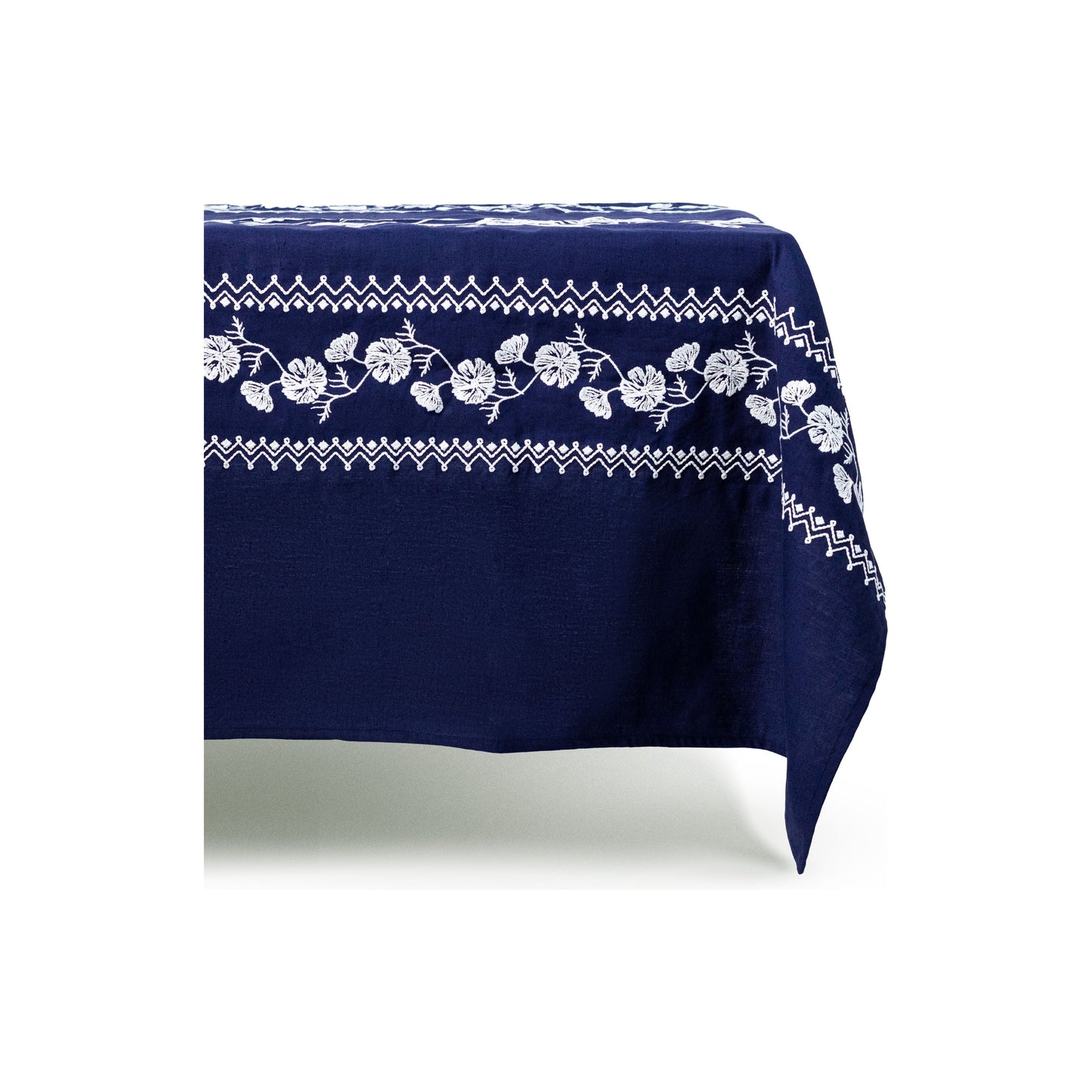Cosmo Navy Rectangular Tablecloth