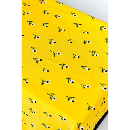 Manzanilla Mustard Rectangular Tablecloth