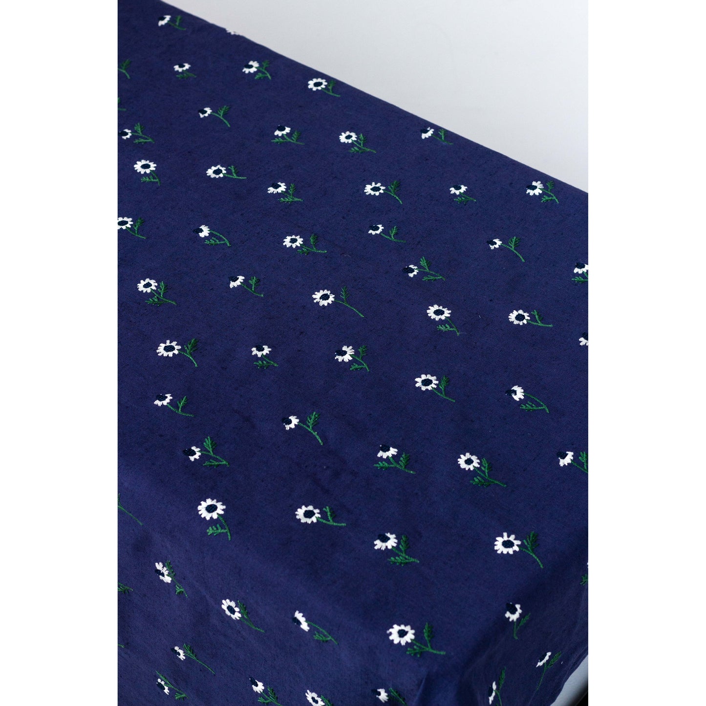 Manzanilla Navy Rectangular Tablecloth