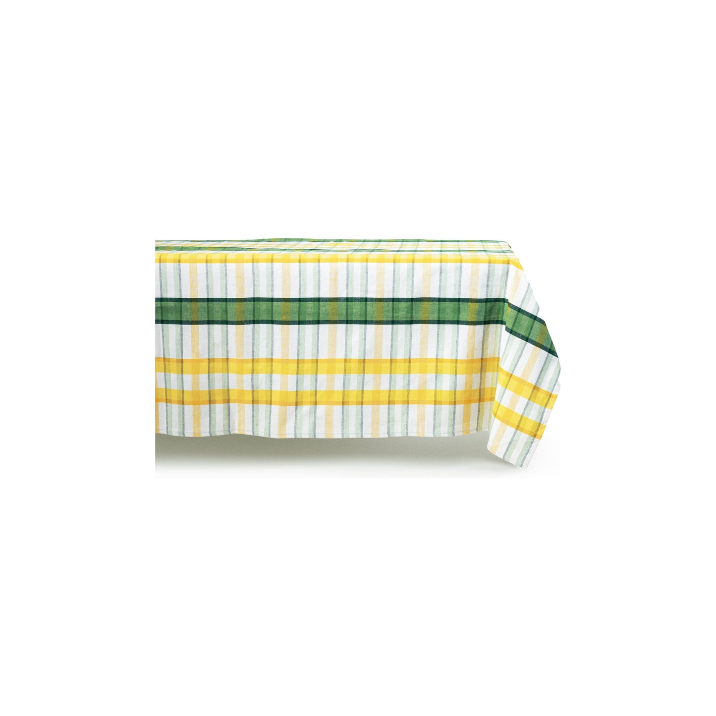 Multicolor Plaid Rectangular Tablecloth