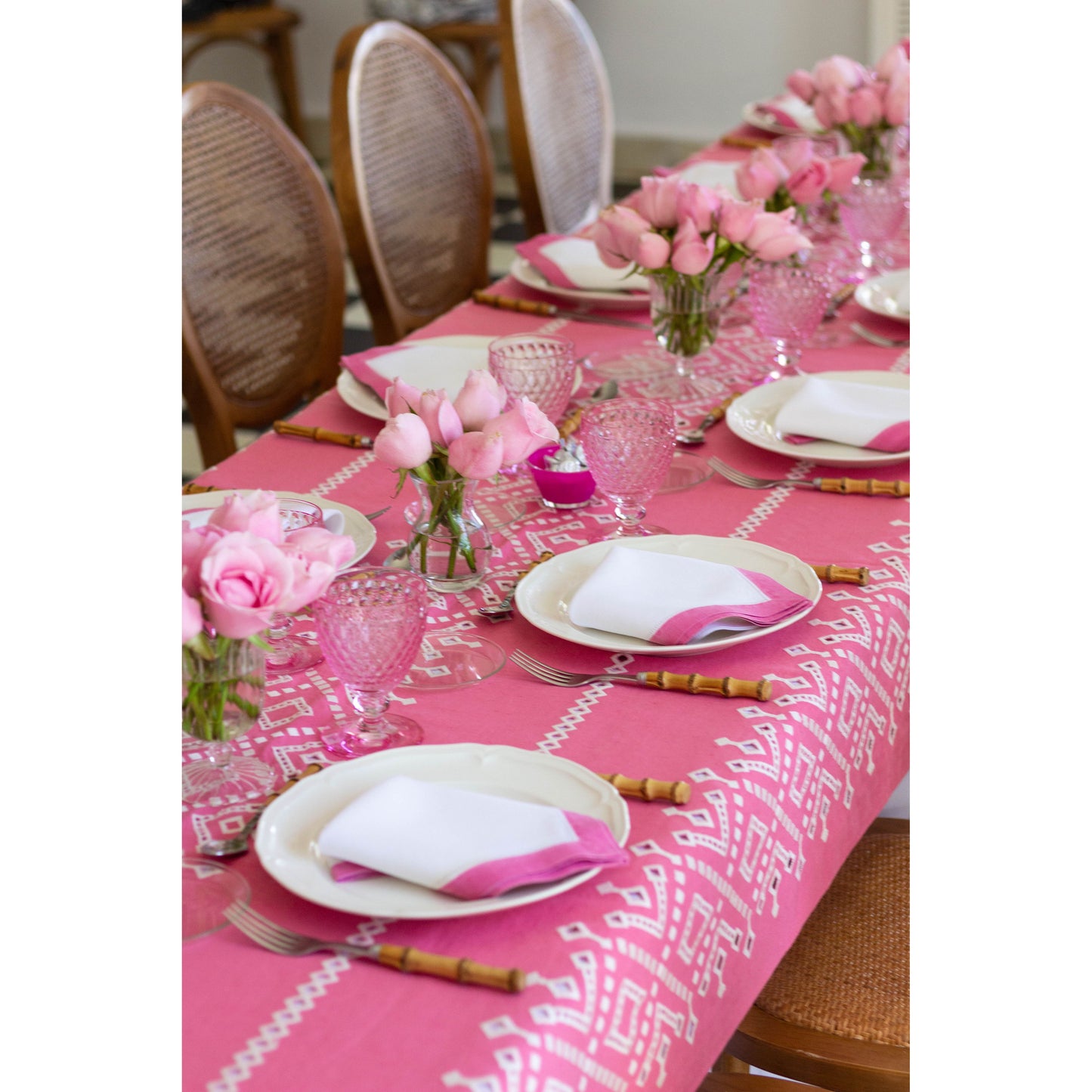 Ojete Bougainvillea Rectangular Tablecloth