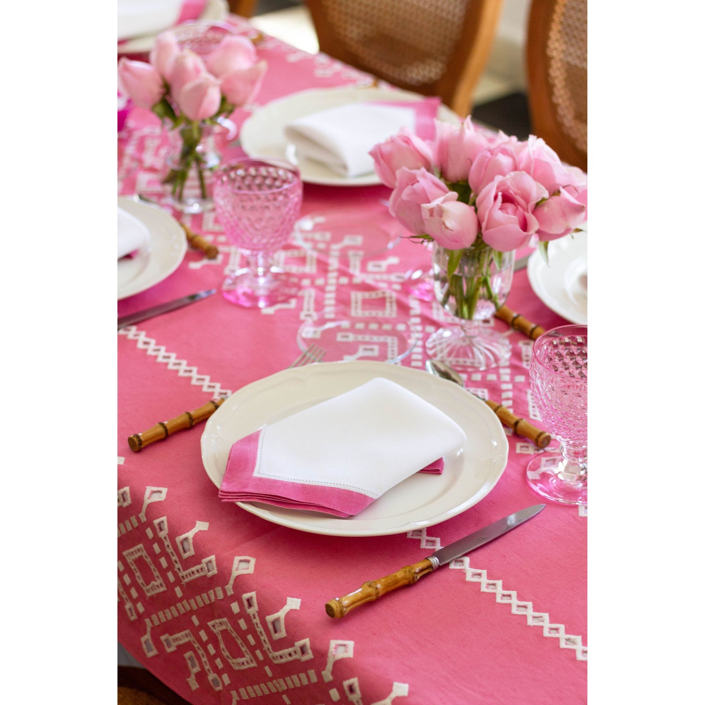 Ojete Bougainvillea Rectangular Tablecloth