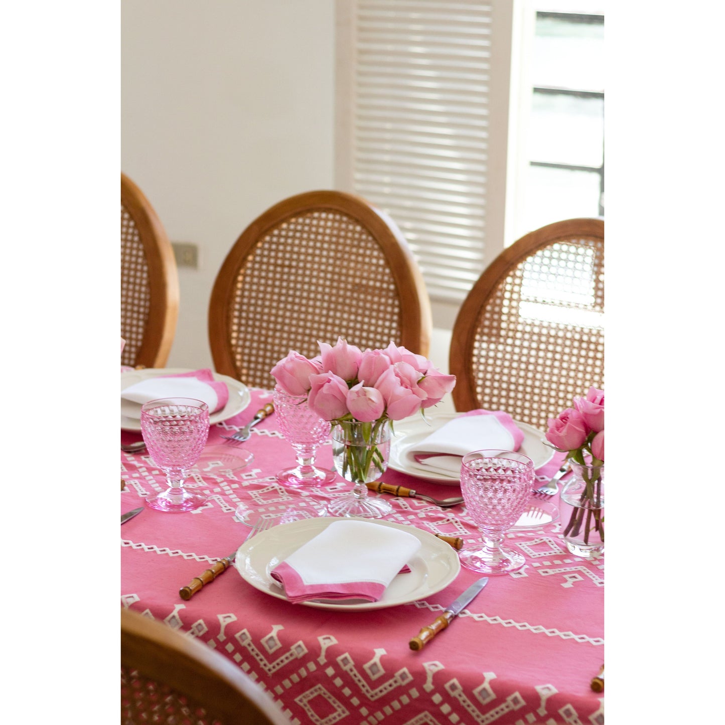 Ojete Bougainvillea Rectangular Tablecloth