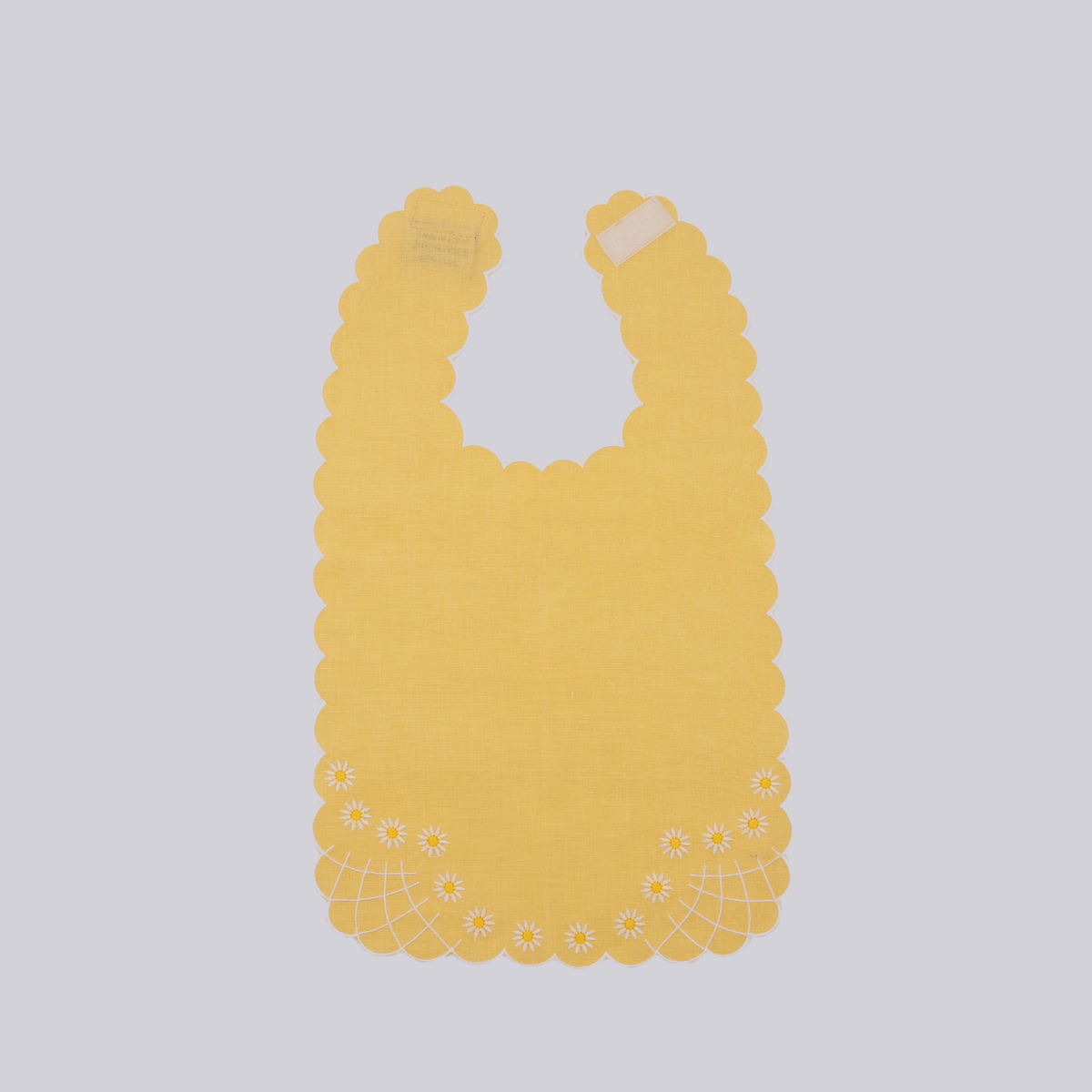 Daisy Bib in Yellow