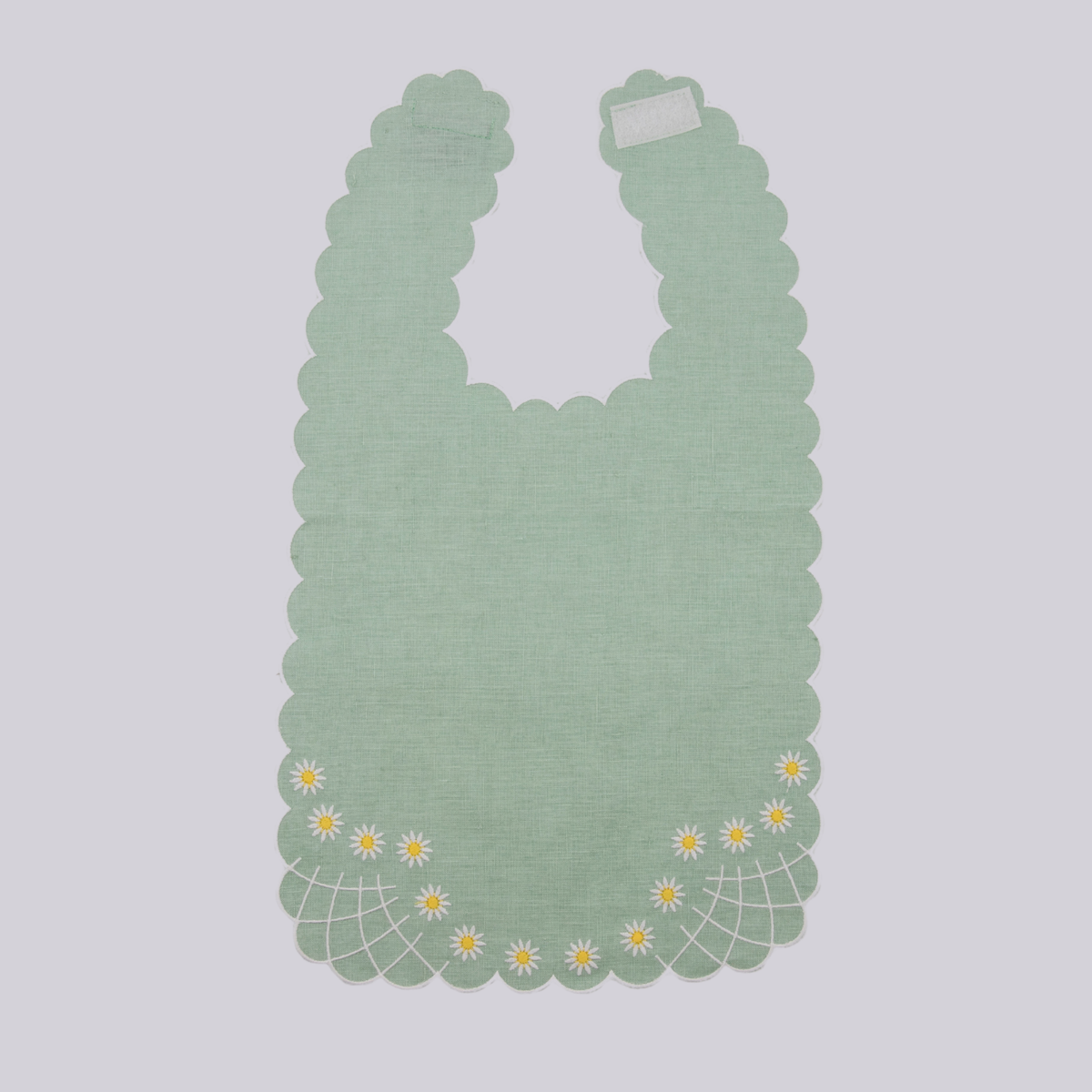 Daisy Bib Celadon