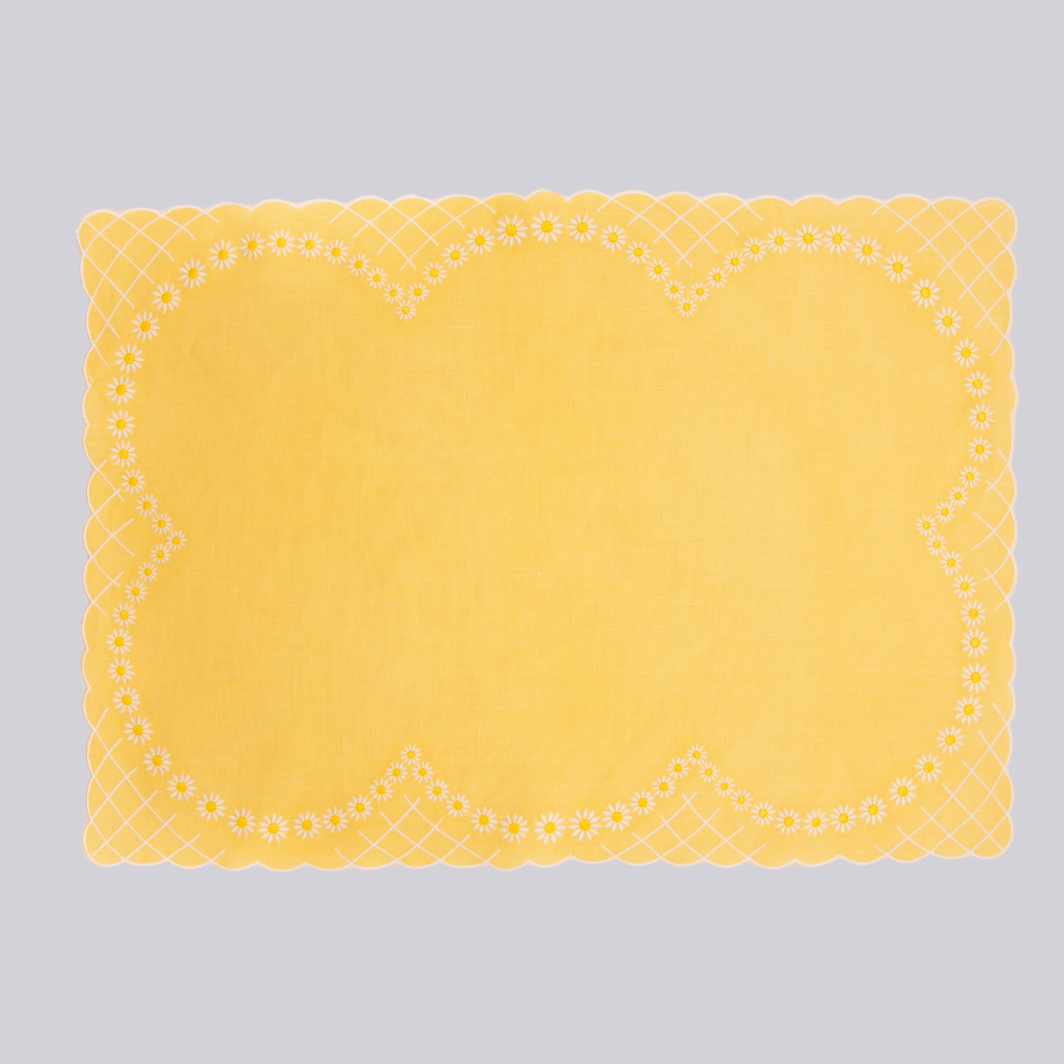 Daisy Placemat in Yellow