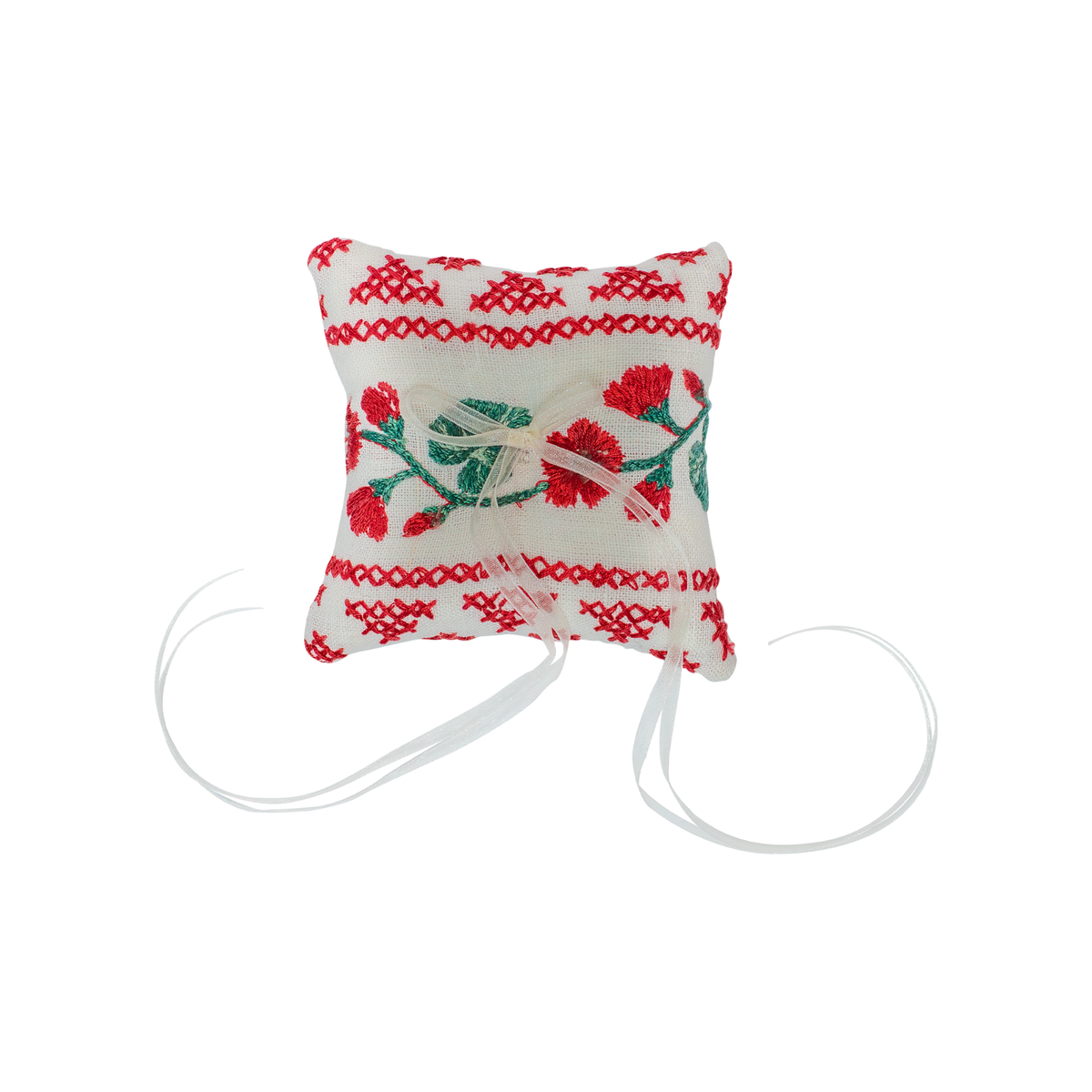 Geranio Stripe Ring Pillow
