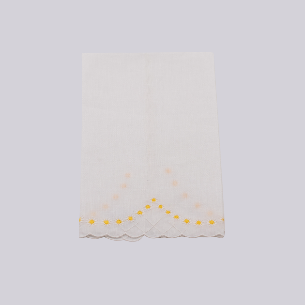 Daisy Guest Towel in White