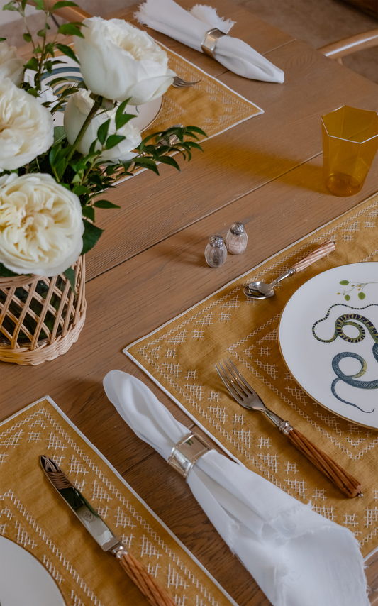 Hexagon Napkin Rings