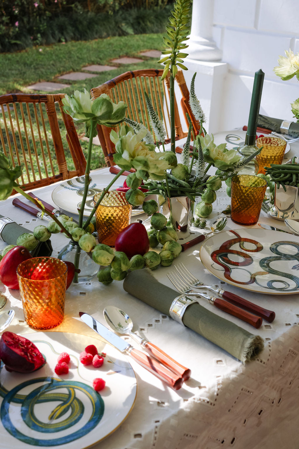Hexagon Napkin Rings