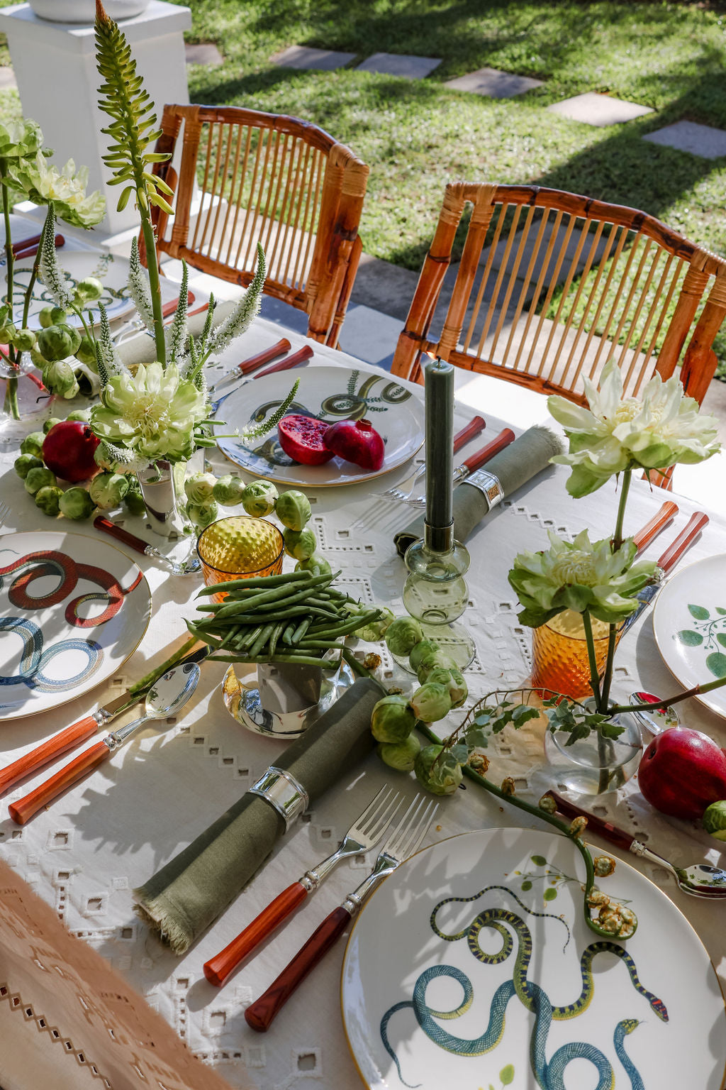 Hexagon Napkin Rings
