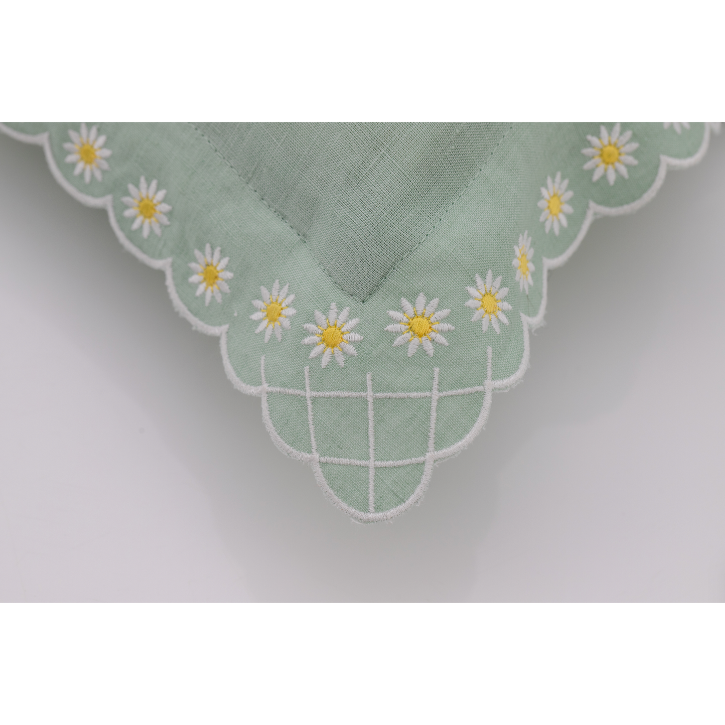 Daisy Boudoir Sham in Celadon