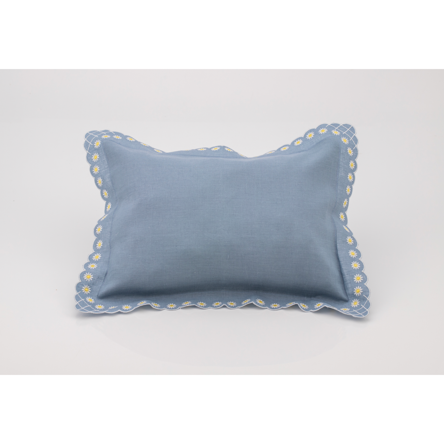 Daisy Boudoir Sham in Blue