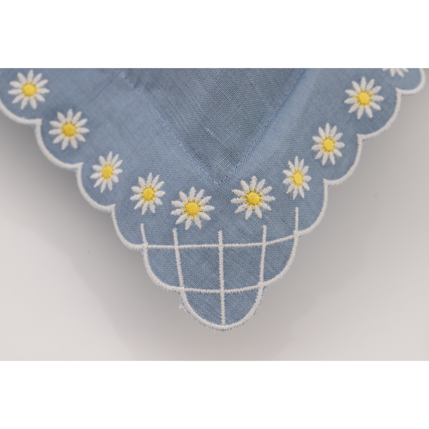 Daisy Boudoir Sham in Blue