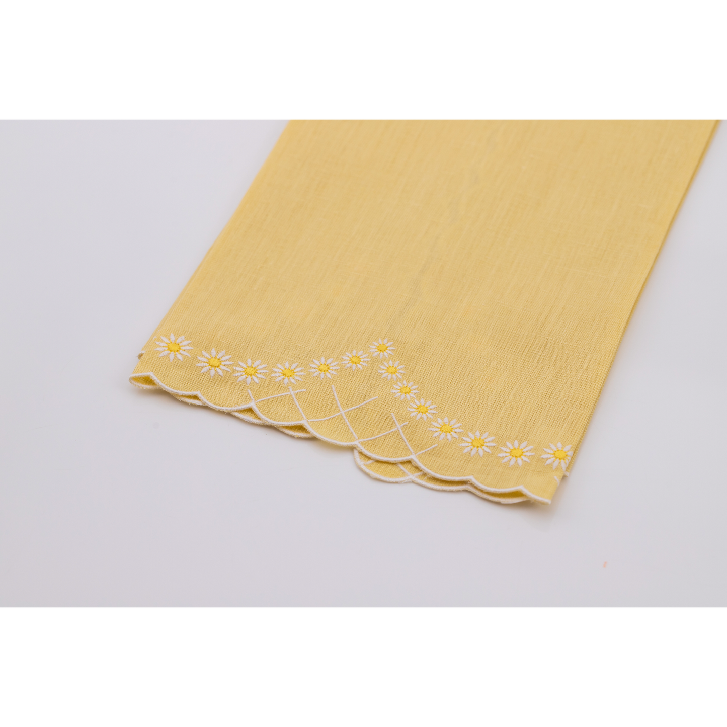 Daisy Guest Towel in Yellow