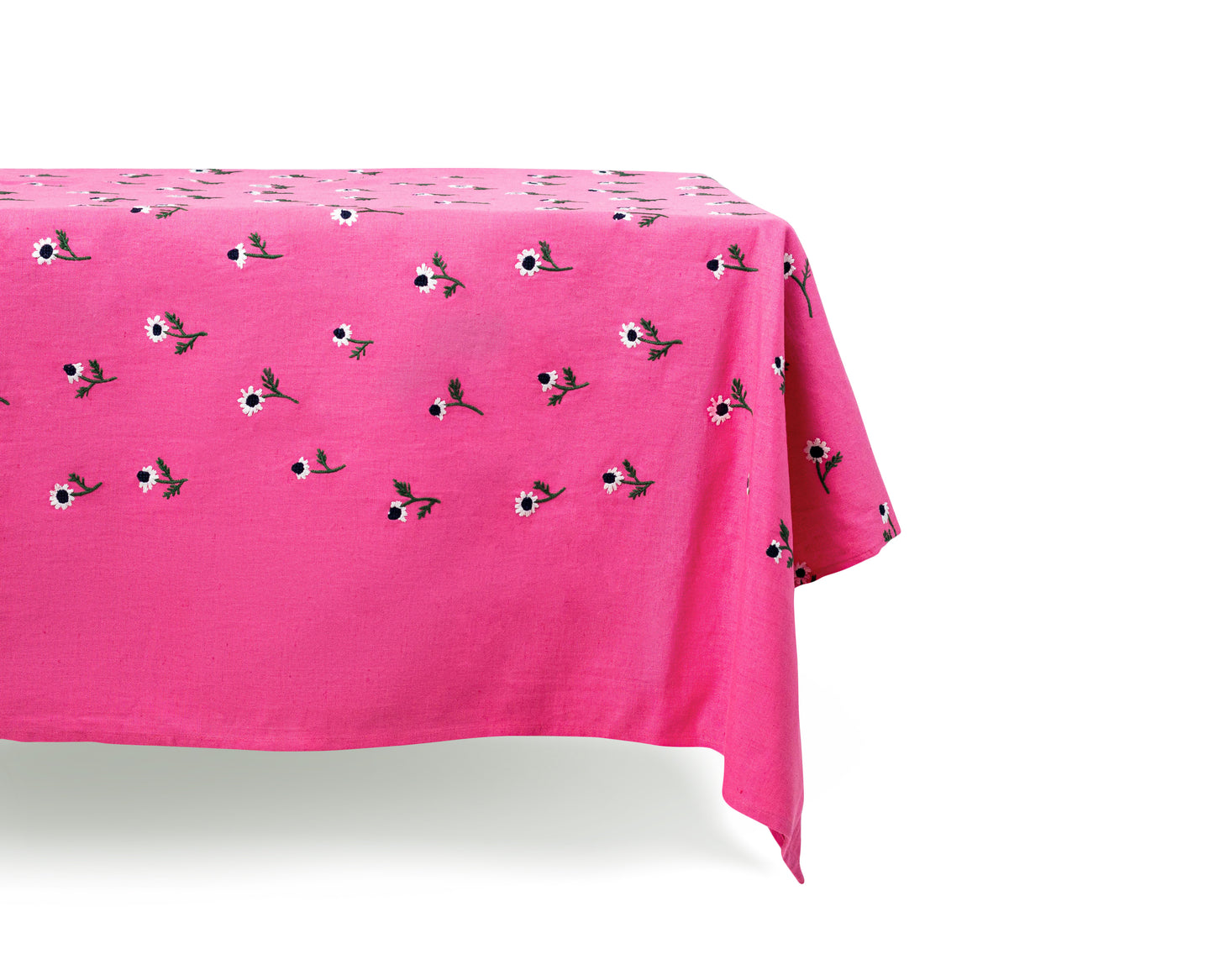 Manzanilla Bougainvillea Rectangular Tablecloth for 6
