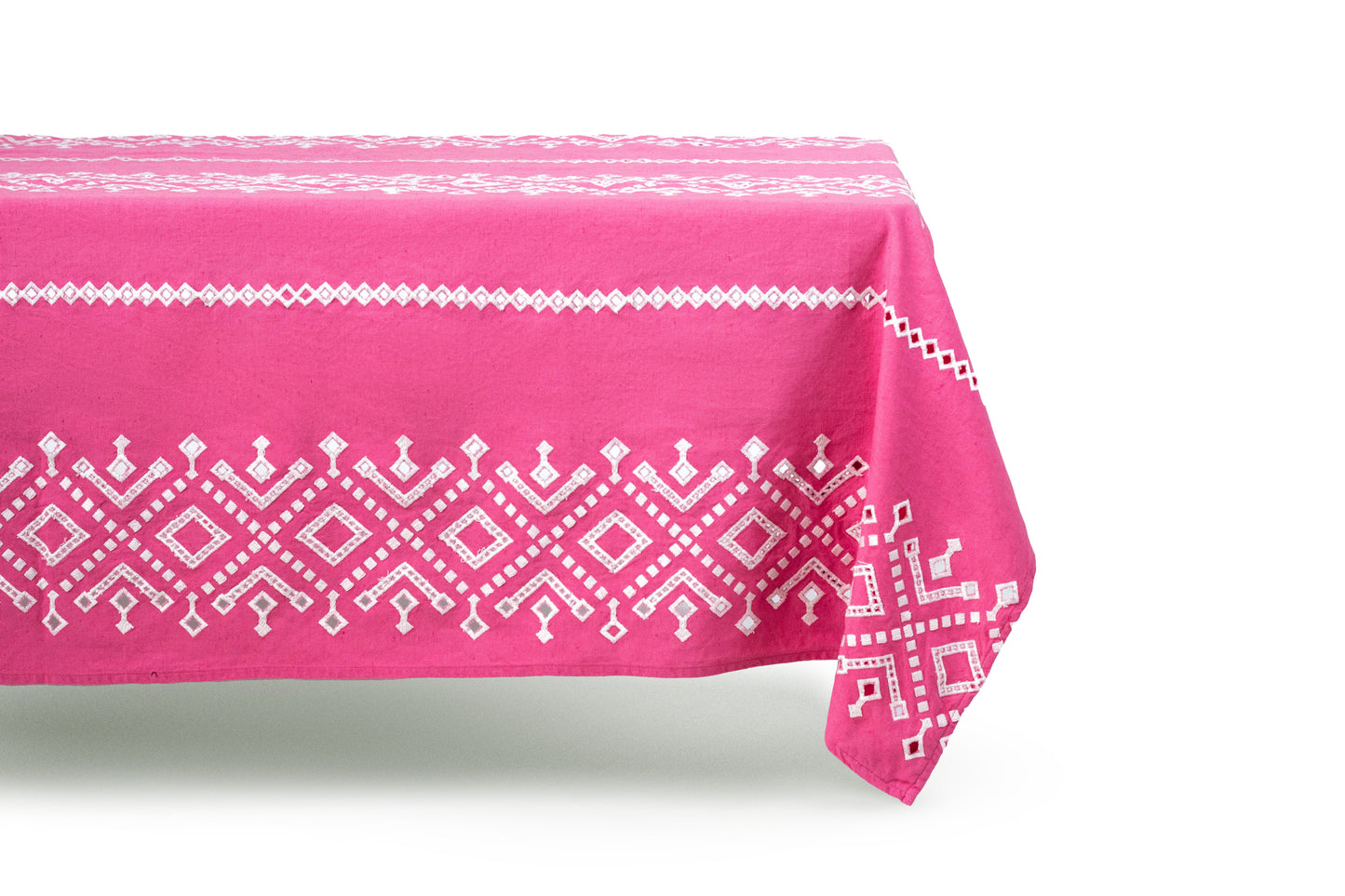 Ojete Bougainvillea Rectangular Tablecloth for 6